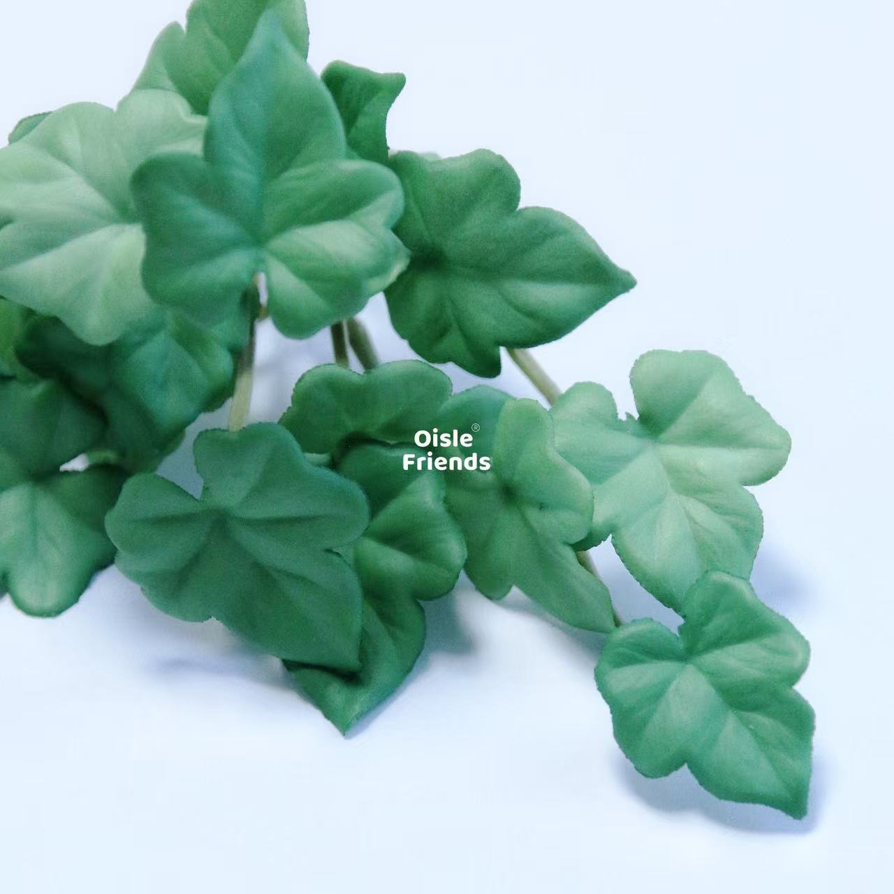 Handmade EVA Simulation Plant Leaves Spotted Faux Foliage Reptile Tank Habitat Decor 17cm